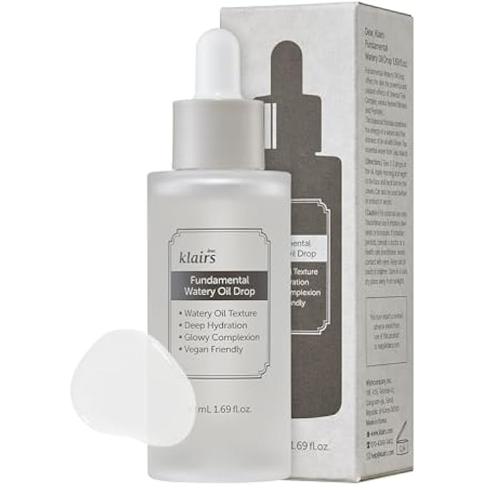 DearKlairs KLAIRS FUNDAMENTAL WATERY OIL DROP 50ML - Image 1